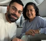 Actor Radikaa Sarathkumar bumps into Virat Kohli on Chennai bound flight