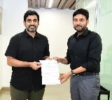 Divis Laboratories CEO Dr Kiran handed Rs 5 crore cheque to AP minister Nara Lokesh