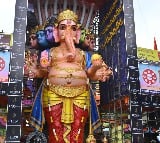 Shobayatra of Hyderabad’s 70-foot tall Ganesh idol underway