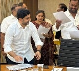 AP Minster Nara Lokesh Gave Praja Darbar Application To Ministers