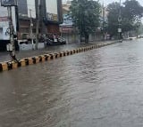 Heavy rain in Hyderabad