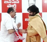 Balineni joins Janasena party in the presence of Pawan Kalyan