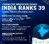 India moves one position up to 39th in Global Innovation Index 2024