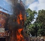 Devara Flexi burnt at Sudarshan theatre