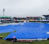 2nd Test: Rain washes out first two sessions on second day in Kanpur