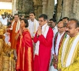 CJI Chandrachud offers prayers at Tirumala temple