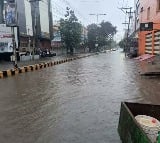 Heavy rain in Hyderabad 