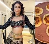 Nia Sharma flaunts her culinary skills as she makes special Navratri delicacy