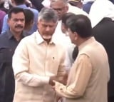 Chandrababu and Nara Lokesh pays tributes to Ratan Tata mortal remains