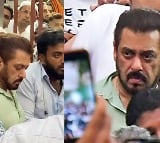 Salman Khan arrives at Baba Siddique’s surrounded by heavy security