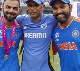 Rahul Dravid reunited with Rohit Sharma and Virat Kohli and Rishabh Pant during team net practice session