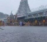 Heavy rain lashes Tirumala