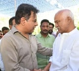 KTR condolences to Rajendra Prasad