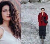 Fatima Sana Shaikh shares video posing amidst stunning mountain backdrop