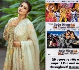 Raveena Tandon celebrates 26 years of ‘Bade Miyan Chote Miyan’