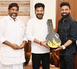 Music Director Devi Sri Prasad Meet CM Revanth Reddy