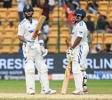 Team India ended day on positive note in Bengaluru test