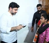 Nara Lokesh held Praja Darbar during his visit in Vizag