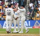 1st Test: NZ need 107 to win after O'Rourke and Henry three-fers bowl out India for 462