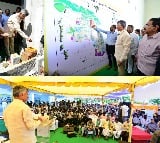 Chandrababu Naidu re-launches Amaravati project; sets three-year deadline