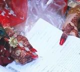 A unique cross border online marriage wedding ceremony took place in this Uttar Pradesh