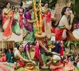 Sobhita Dhulipala flags off wedding festivities with Naga Chaitanya with Pasupu Danchadam ceremony