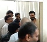 Ram Charan spotted at Khairatabad RTA office