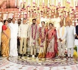 Chandrababu participates Venkaiah grandson engagement