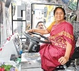 minister savita launches two new rtc Buses