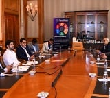 Minister Nara Lokesh Met Amazon Web Services MD