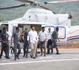 ys jagan left bangalore in a special helicopter from idupulapaya