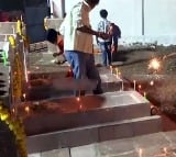 Karimnagar Karkhana Gadda Dalit Families Celebrates Diwali In Graveyard