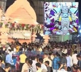 diwali celebrations in bhagyalaxmi temple in old city