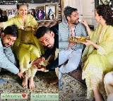 Kangana Ranaut blesses her brothers on Bhai Dooj