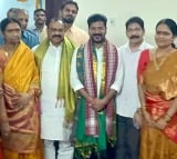 Revanth Reddy Visits Senior Leader VH Home In Hyderabad