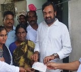 YSRCP stood by Sahanas family with financial assistance of Rs10 lakh