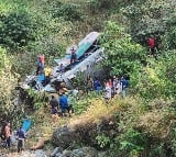 At Least 20 Killed As Bus Falls In Gorge In Uttarakhands Almora District