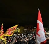 Canadian Hindus hold massive rally against attacks by Khalistani extremists on temples in Canada