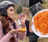 Kriti Sanon is relishing the ‘best Jalebi in best weather’