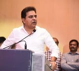 KTR participated in Indira pak Mahadharna