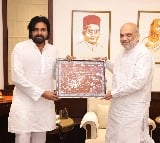 Pawan Kalyan met Amit Shah in New Delhi