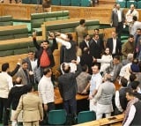 Uproar in J&K Assembly over Article 370 resolution