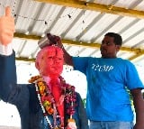 People in Telangana celebrated Donald Trump winning