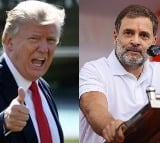 LoP Rahul Gandhi writes to Trump, Harris after US poll results