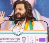 Actor Riteish Deshmukh campaigns for brothers in Maharashtra polls