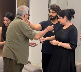 Boney Kapoor celebrates 69th b’day with kids Arjun, Anshula and Khushi, Janhvi gives a miss