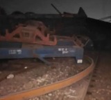 Goods Rail That Carries Iron Ore Derailed In Peddapalli District