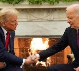 For the first time Donald Trump and Joe Biden meet at White House on Wednesday