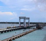 railways conducts inspections of new bridge in pamban