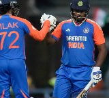 Sanju and Tilak Varma 210 Partnership is Highest for second wicket any team in all T20Is